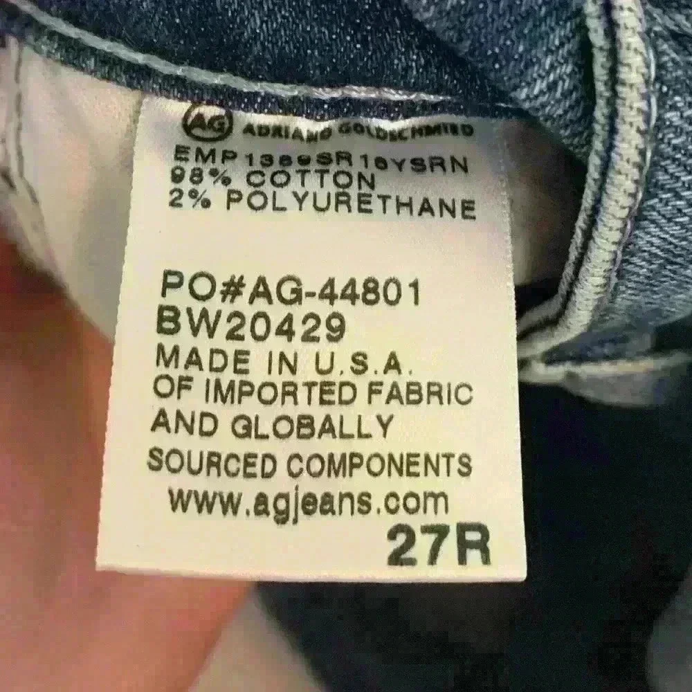 AG Adriano Goldschmied The Legging Ankle Super Skinny Ankle Jeans, Women’s 27R